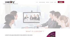 Desktop Screenshot of liveconf.net