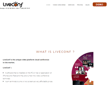 Tablet Screenshot of liveconf.net